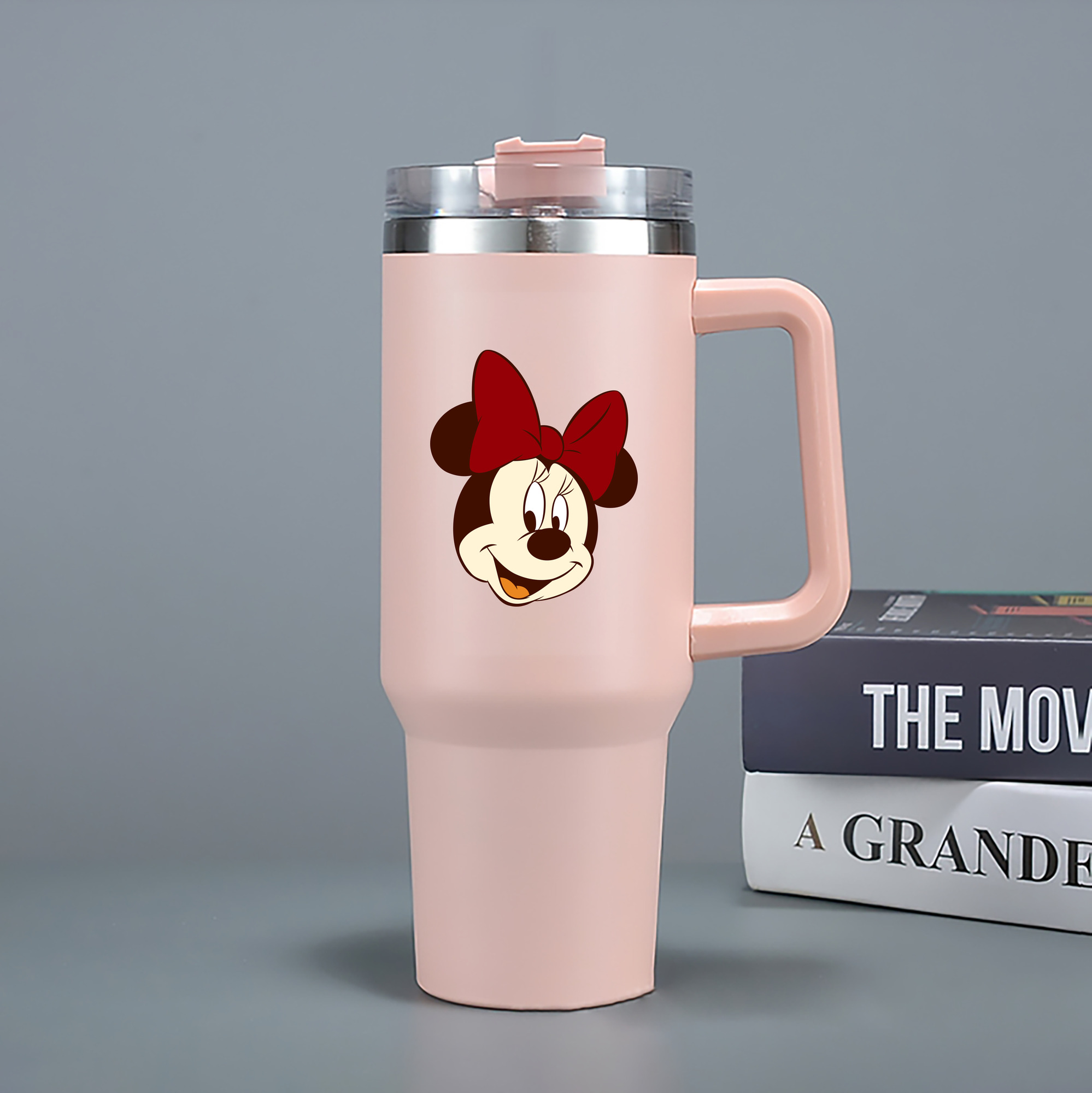 （画像用） ミッキーマウス Mickey Mouse 1200mL車用タンブラー（カラープリント）